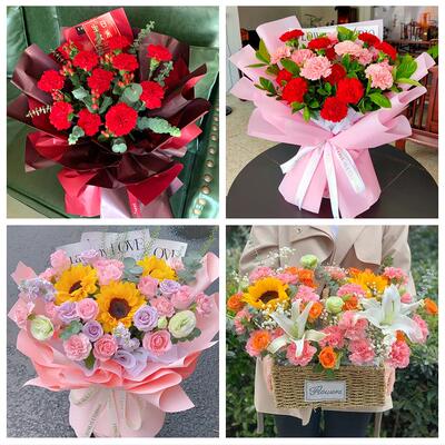 母亲节送妈妈康乃馨花束北京市顺义区后沙峪天竺镇杨镇同城鲜花店