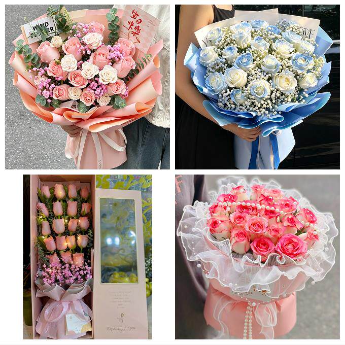 湖南湘潭市雨湖区岳塘区湘潭县同城鲜花店老婆女友生日送玫瑰表白
