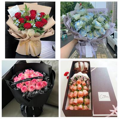 送锦州市古塔区凌河区太和区同城鲜花店情人节送老婆玫瑰表白女友