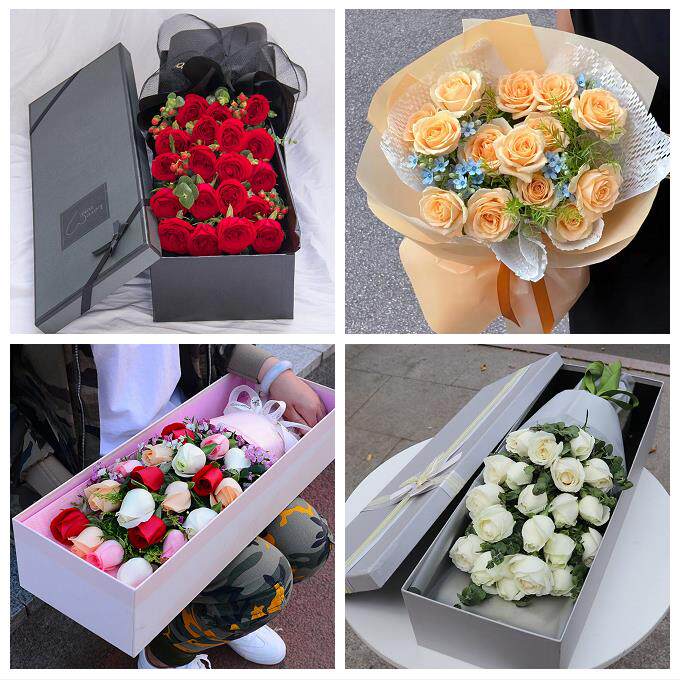 送四川省内江市资中县隆昌县同城鲜花店情人节送老婆玫瑰表白女友