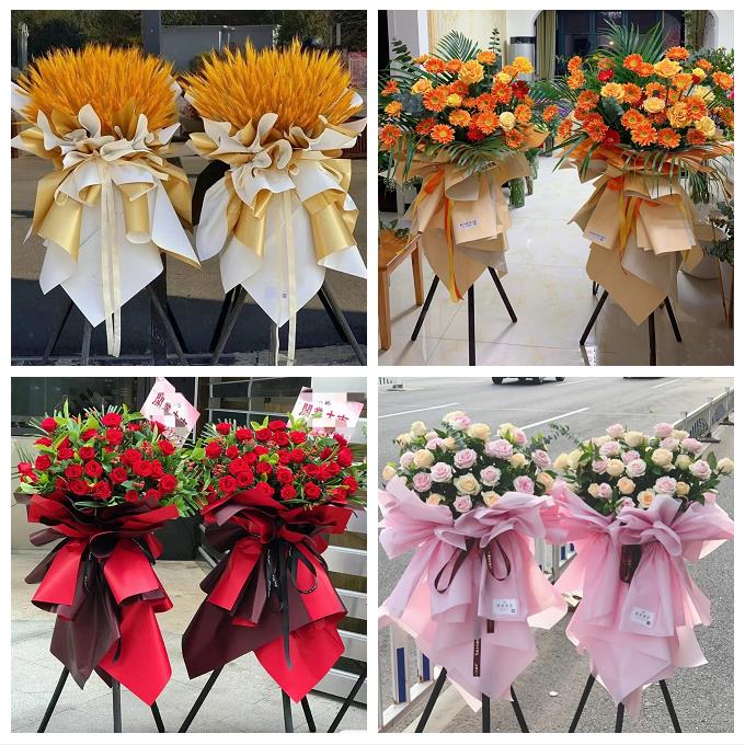 南通市如东启东如皋市海门市同城花店公司会展新店开张送开业花篮