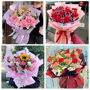 北京市东城安定门北新桥东四同城鲜花店38女王节康乃馨送妈妈婆婆