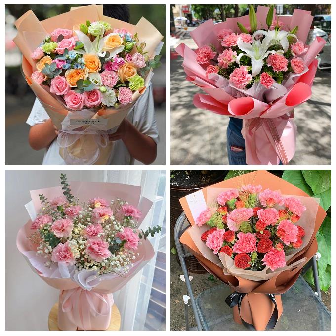 抚州市溪县资溪县东乡广昌县同城鲜花店配送教师节康乃馨百合花束