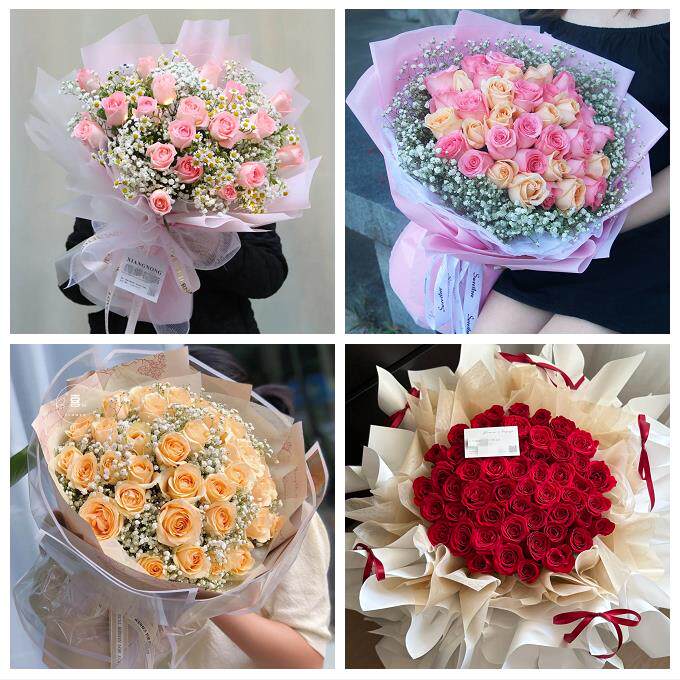 玫瑰花束表白女友老婆生日南充市顺庆高坪嘉陵区阆中市同城鲜花店