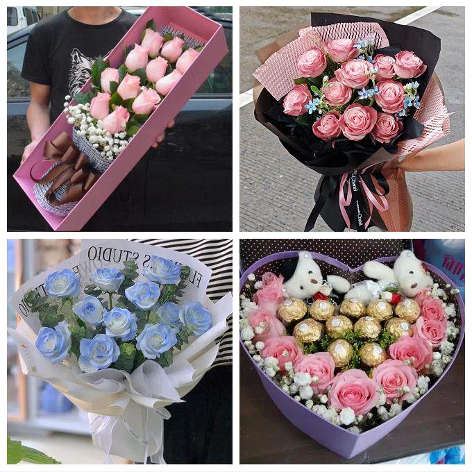 北京市房山区良乡周口店琉璃河鲜花店同城配送女朋友情人节红玫瑰