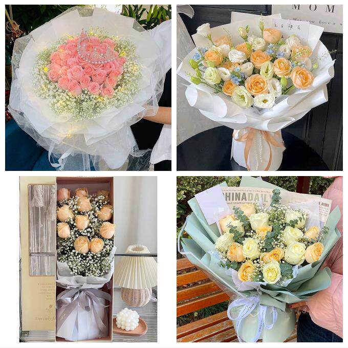 安徽蚌埠市龙子湖区蚌山禹会区同城鲜花店圣诞平安夜玫瑰花束礼盒