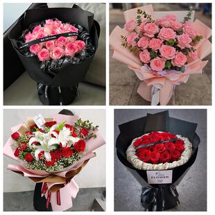 邵阳市新邵县邵阳隆回洞口县同城鲜花店情人节送老婆玫瑰表白女友
