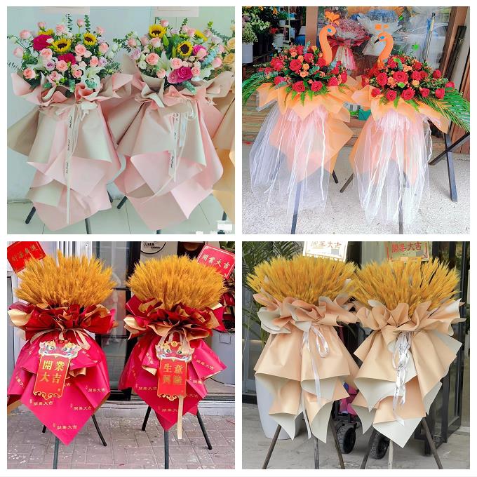 订开业花篮送朋友公司乔迁宁波市海曙江东区江北北仑区同城鲜花店