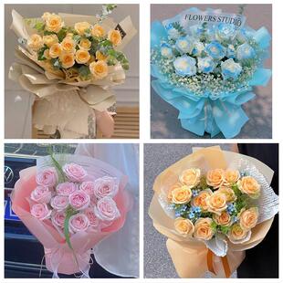 庆阳市合水正宁县宁县镇原县同城鲜花店情人节送老婆玫瑰表白女友