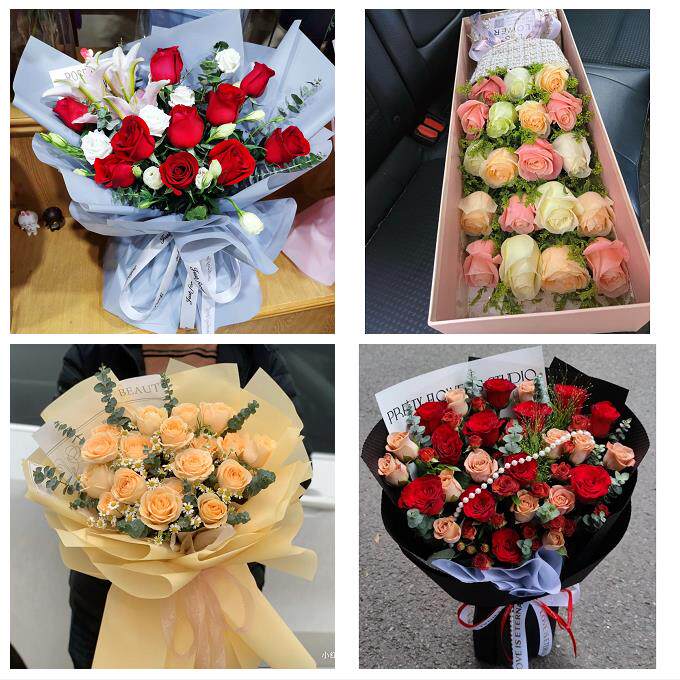 山西临汾襄汾洪洞县古县安泽县同城鲜花店送11朵33枝玫瑰表白女友