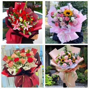 重庆市涪陵区马鞍江北江东街同城鲜花店38女王节康乃馨送妈妈婆婆