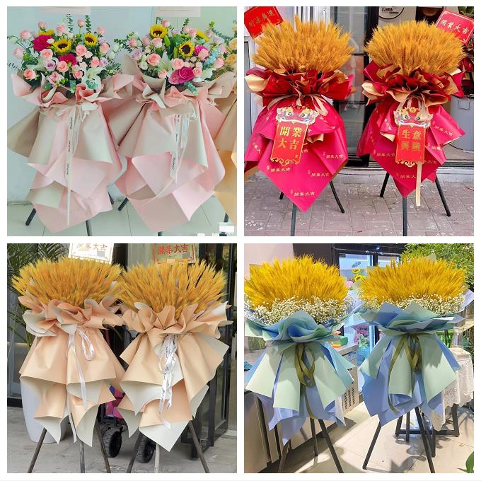 订开业花篮送朋友公司乔迁送宁波市余姚市慈溪市奉化市同城鲜花店