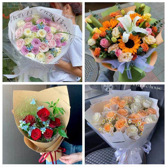 送昆明市宜良县石林县嵩明县同城鲜花店玫瑰向日葵绣球送朋友生日