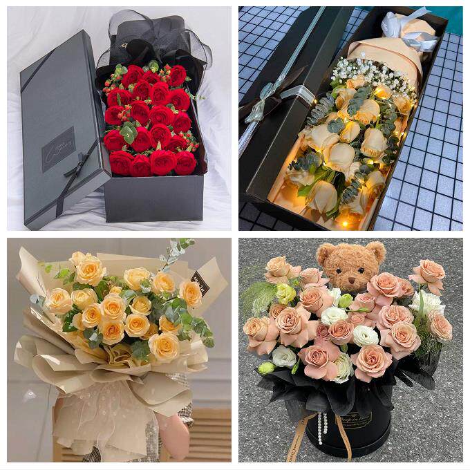 雅安市雨城名山区荥经汉源县同城鲜花店情人节送老婆玫瑰表白女友