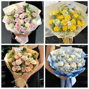 辽宁铁岭市银州区清河区西丰县同城鲜花店老婆女友生日送玫瑰表白