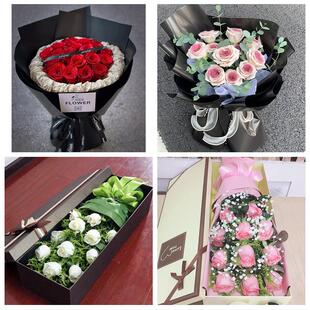 重庆市大渡口区南岸区北碚区同城鲜花店情人节送老婆玫瑰表白女友