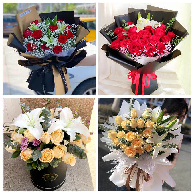 保定市涞水阜平徐水区定兴县同城鲜花店订玫瑰百合送女友老婆生日