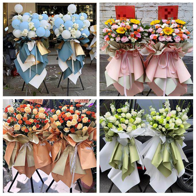 开业花篮朋友公司乔迁庆典深圳宝安区福永福海沙井新桥同城鲜花店