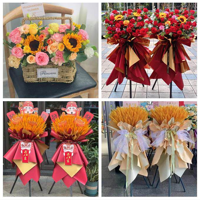 宁夏省吴忠市同心县青铜峡市鲜花店同城配送大麦开业花篮公司乔迁