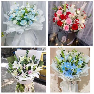 石家庄市井陉正定行唐灵寿县同城鲜花店订玫瑰百合送女友老婆生日