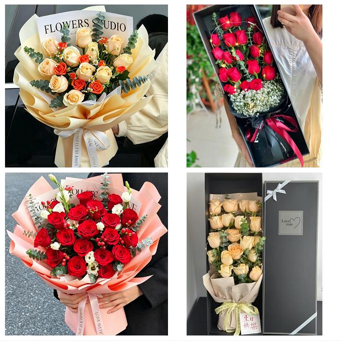 山西吕梁市交口县孝义市汾阳市同城鲜花店老婆女友生日送玫瑰表白