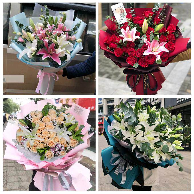 重庆市开州区云阳奉节巫山县同城鲜花店订玫瑰百合送女友老婆生日