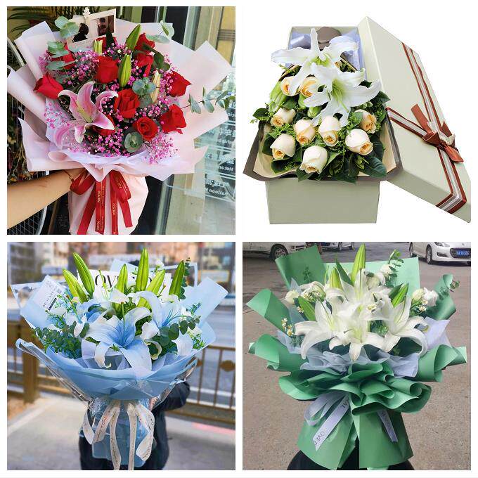 北京市昌平区沙河城南回龙观同城鲜花店订玫瑰百合送女友老婆生日