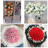 上海市浦东新区周家渡街塘桥同城鲜花店情人节玫瑰花束礼盒送女友