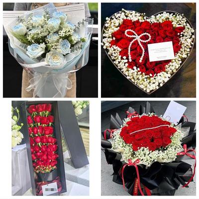 北京市西城区椿树陶然亭广内街同城鲜花店圣诞平安夜玫瑰花束礼盒