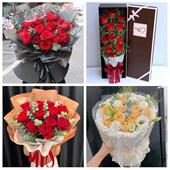 送昆明市禄劝县寻甸县安宁市同城鲜花店三八玫瑰送闺蜜女朋友老婆