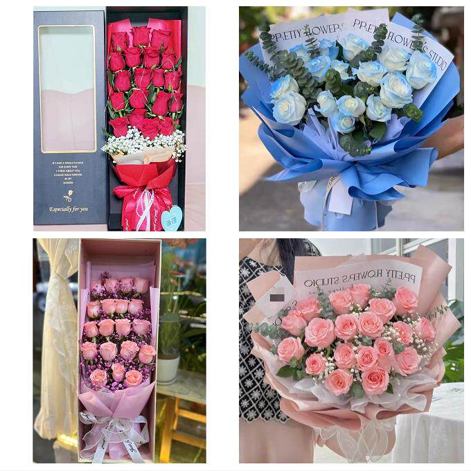 广东东莞市长安虎门厚街沙田镇同城鲜花店订情人节玫瑰送女友老婆