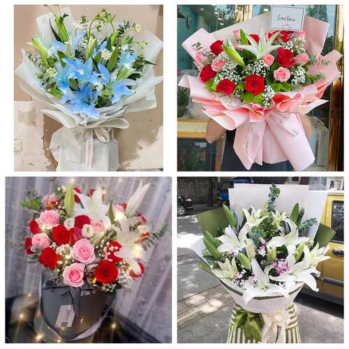 东莞市企石横沥镇桥头谢岗镇同城鲜花店订玫瑰百合送女友老婆生日