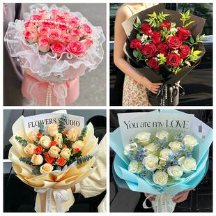 河南信阳光山县新县息县商城县同城鲜花店老婆女友生日送玫瑰表白