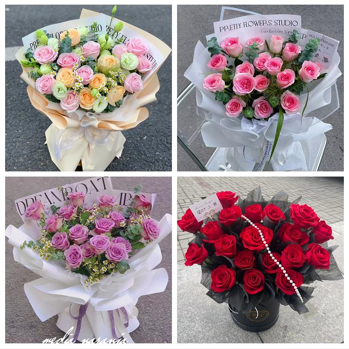 送四川省内江市资中县隆昌县同城鲜花店11朵19红玫瑰七夕节送老婆