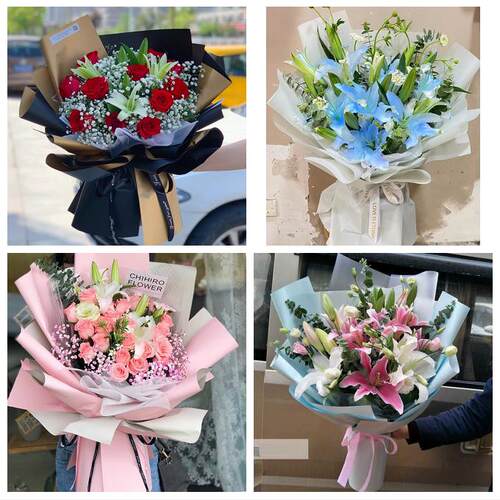 邢台市南和宁晋县巨鹿新河县同城鲜花店订玫瑰百合送女友老婆生日