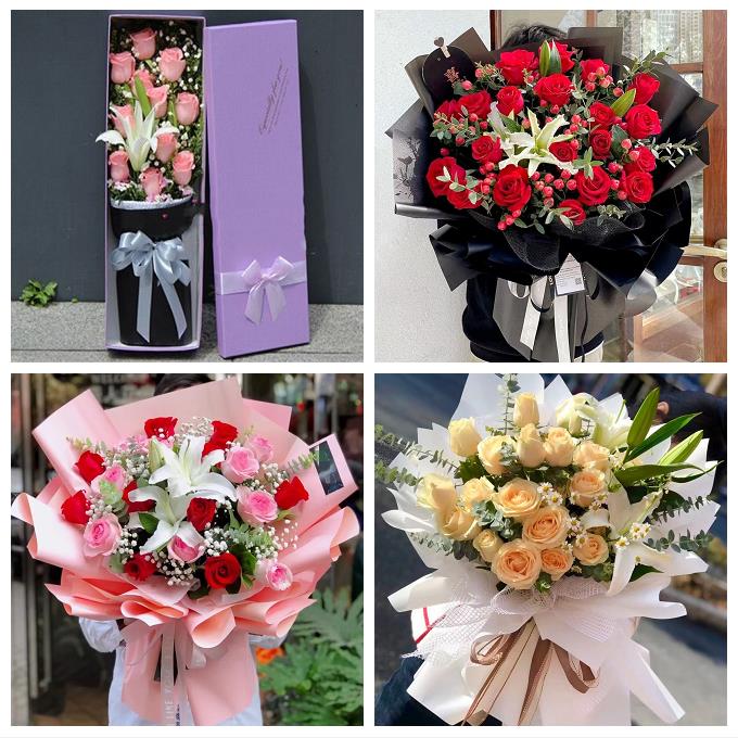 江苏苏州市虎丘区吴中区相城区同城鲜花店玫瑰香水百合送女友闺蜜