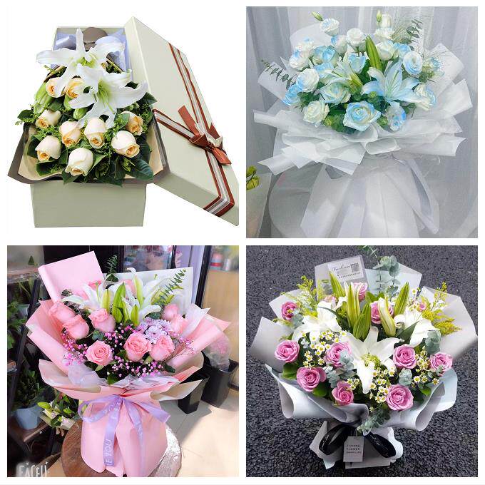 廊坊市安次广阳区固安永清县同城鲜花店订玫瑰百合送女友老婆生日