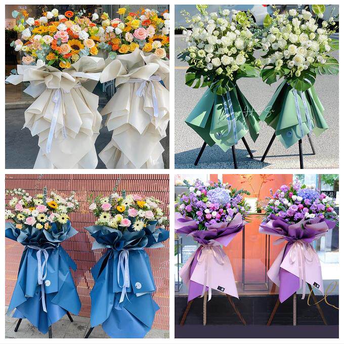 送衢州市开化县龙游县江山市鲜花店同城配送大麦开业花篮公司乔迁