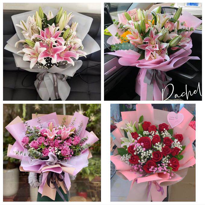 送绵阳市盐亭县安州区梓潼县同城鲜花店订玫瑰百合送女友老婆生日
