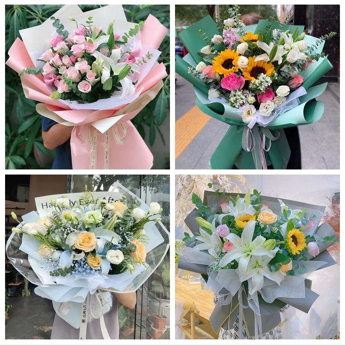 河南洛阳市洛宁县伊川县偃师市同城鲜花店玫瑰香水百合送女友闺蜜