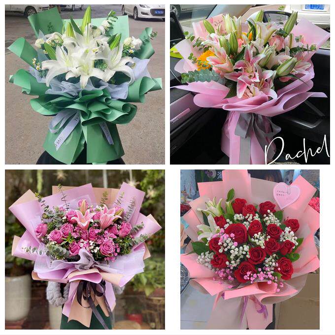 吉林市蛟河桦甸市舒兰磐石市同城鲜花店订玫瑰百合送女友老婆生日