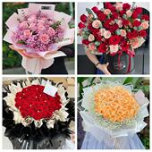 送北京市甘家口八里庄紫竹院同城鲜花店三八玫瑰送闺蜜女朋友老婆