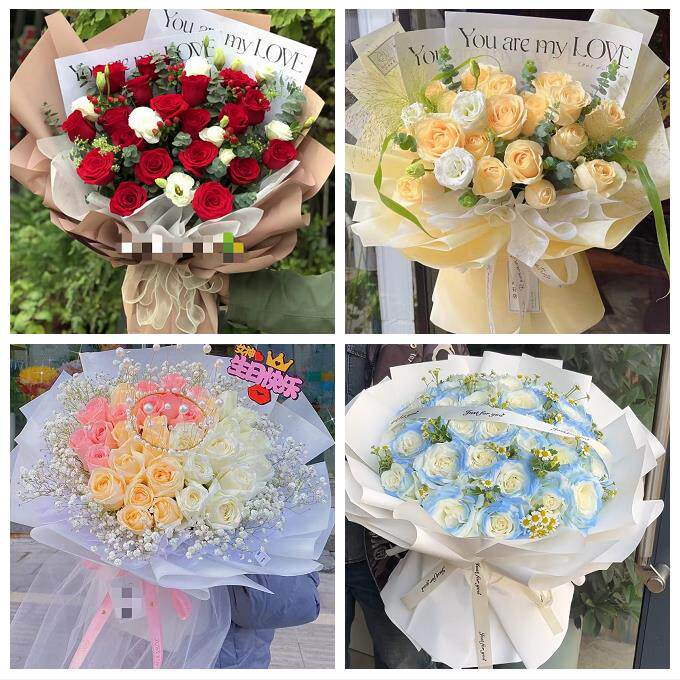 广东深圳市光明区光明公明新湖同城鲜花店订情人节玫瑰送女友老婆