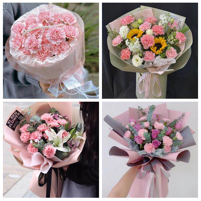 贵阳市南明云岩区花溪乌当区同城鲜花店订康乃馨送长辈生日看病人