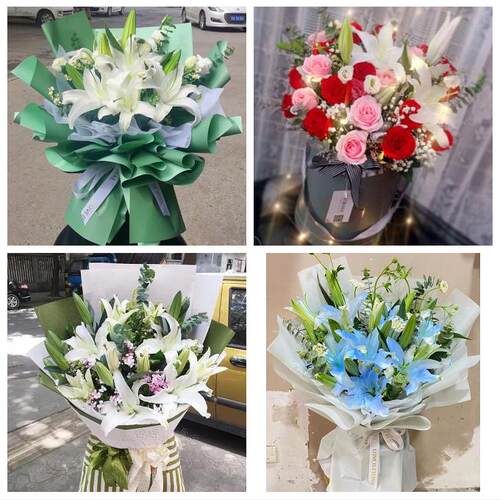 通化市东昌区二道江区辉南县同城鲜花店订玫瑰百合送女友老婆生日