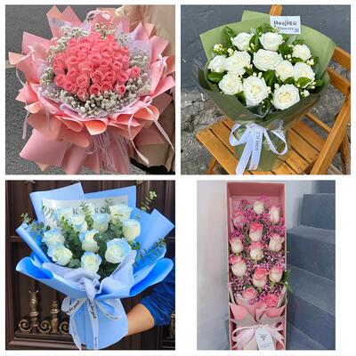 河南信阳光山县新县息县商城县鲜花店同城送女朋友玫瑰情人节表白