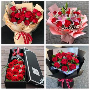 黔南州都匀福泉市荔波贵定县同城鲜花店情人节送老婆玫瑰表白女友