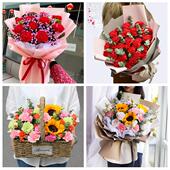 上海市黄浦区半淞园路小东门同城鲜花店38女王节康乃馨送妈妈婆婆
