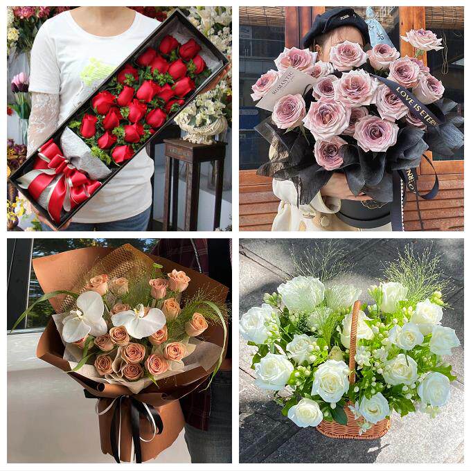 福建厦门市思明区海沧区湖里区鲜花店同城配送女朋友情人节红玫瑰