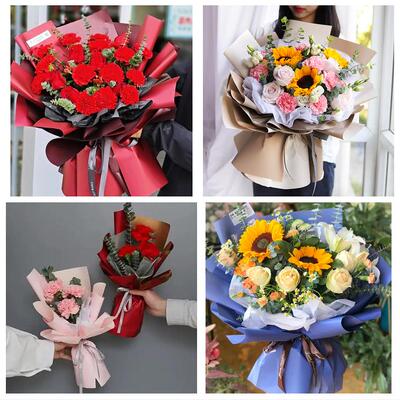 黄冈市黄州区团风红安罗田县同城鲜花店38女王节康乃馨送妈妈婆婆